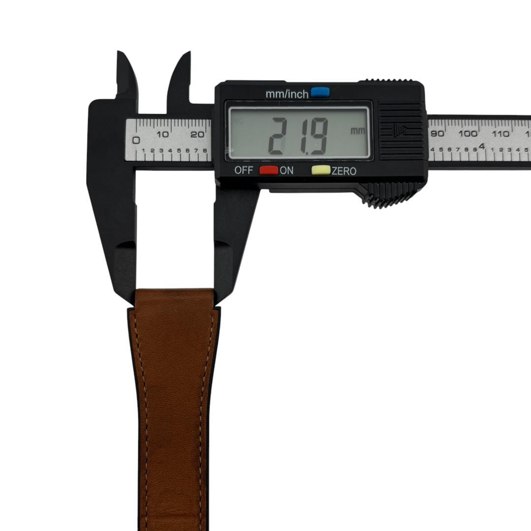 タグホイヤー コネクテッド E3/E4 交換用ベルト 45mm ブラウン