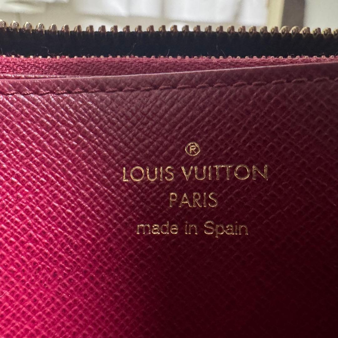 ルイヴィトン モノグラム フューシャ ピンク ジッピーウォレット