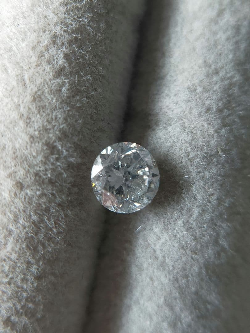 専用 天然ダイヤモンド ルース 0.585ct J I1 FAIR