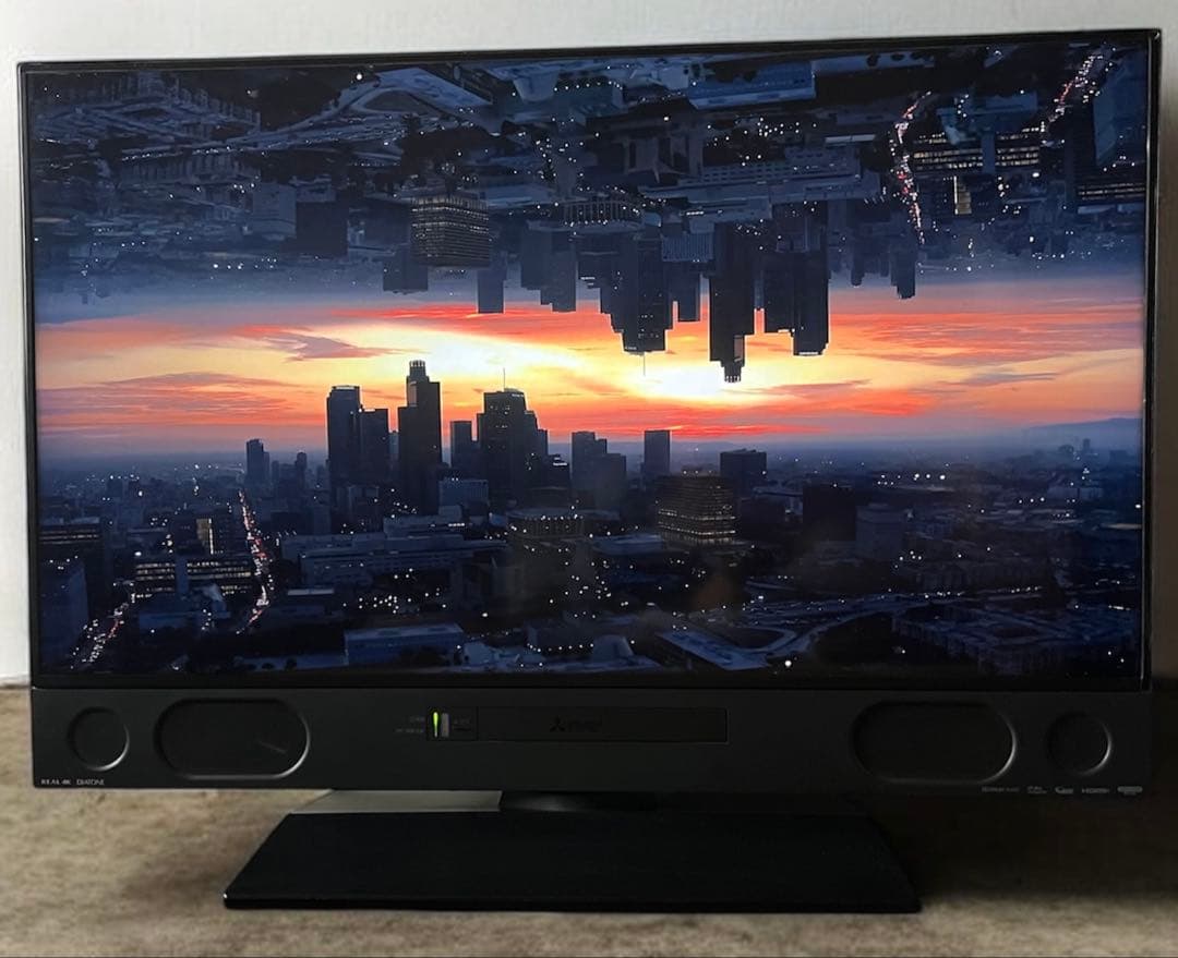 三菱4Kチューナー内蔵40型ブルーレイ＆HDD2TBYouTubeオールインワン