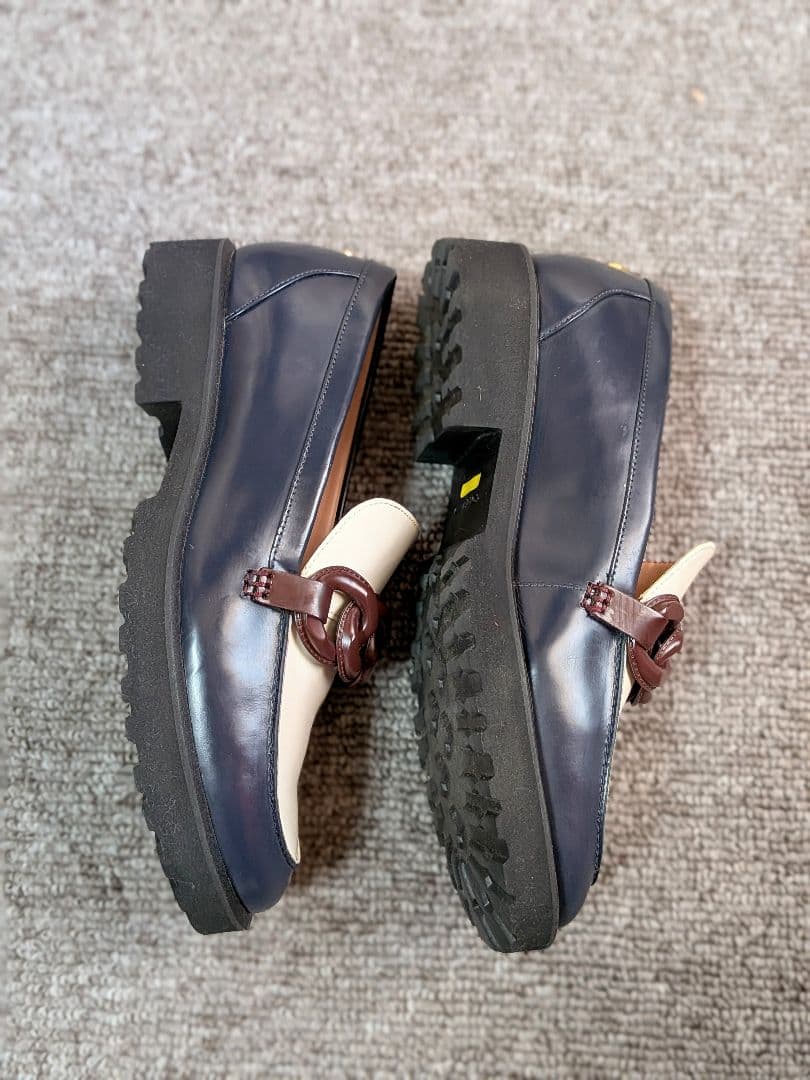 未使用 COLE HAAN コールハーン ジュネーブ チェーン ローファー