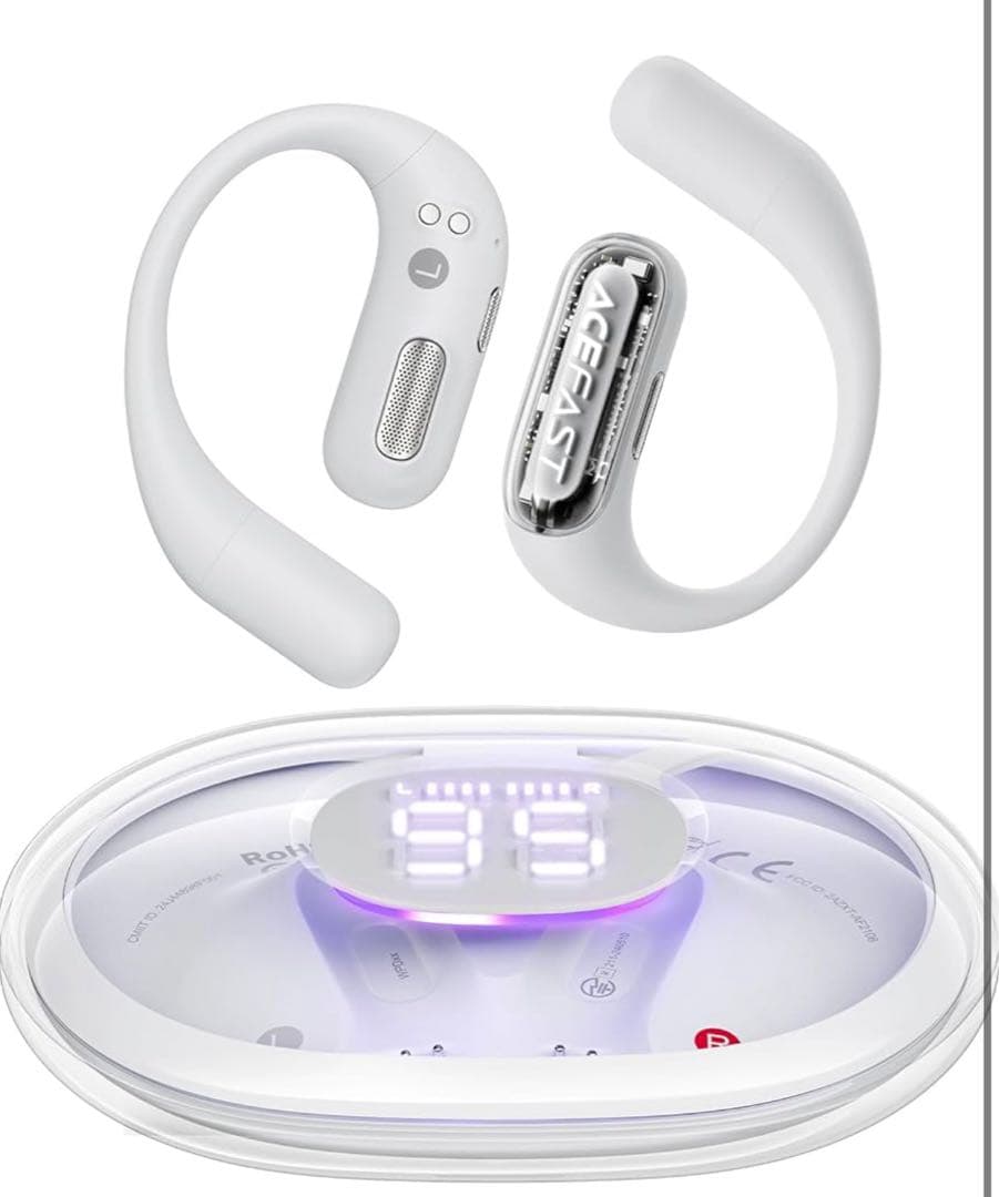 【新品未使用】ACEFAST ACEFIT Pro ホワイト　ワイヤレスイヤホン