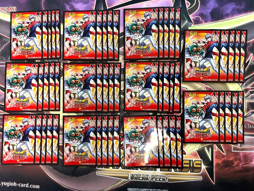 遊戯王　ガガガ学園　赤馬遊矢スリーブ　55枚