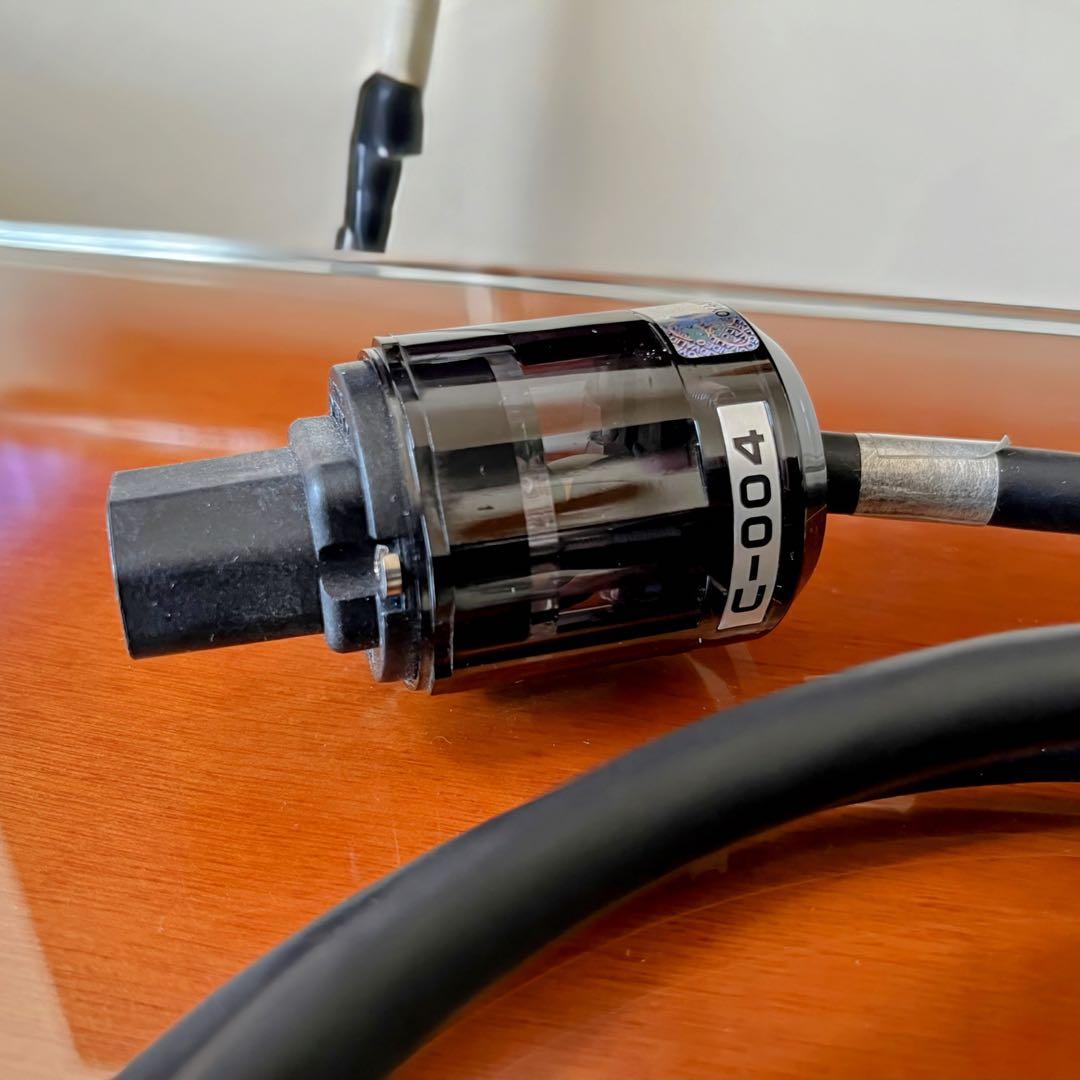 【しなやかで美しい音】電源ケーブル C1011+P-004/-C004