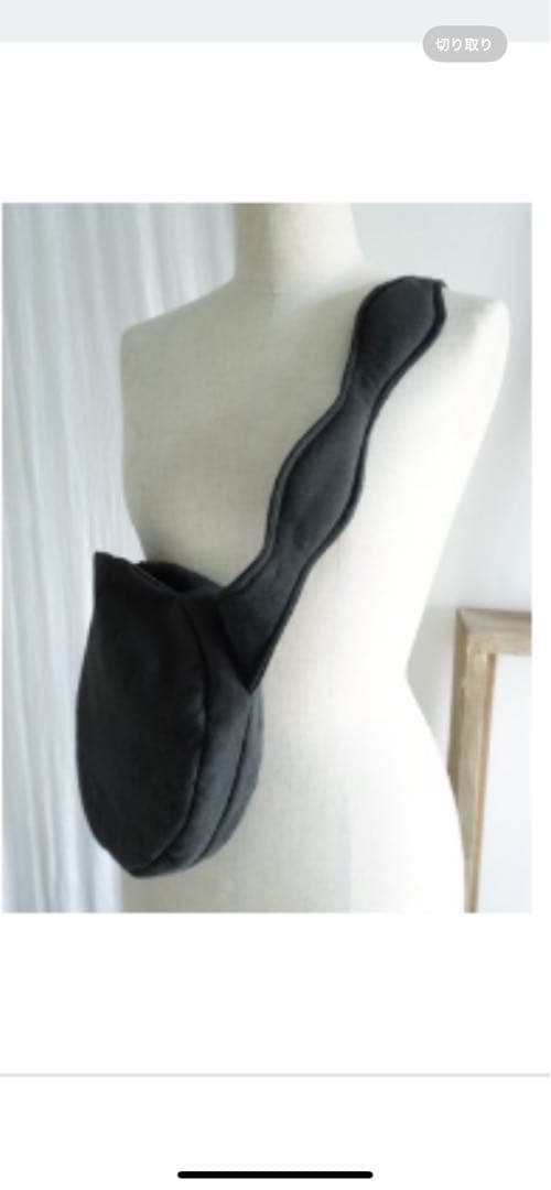 conocone コノコネ　おもちボディバッグ　アンティークリネン