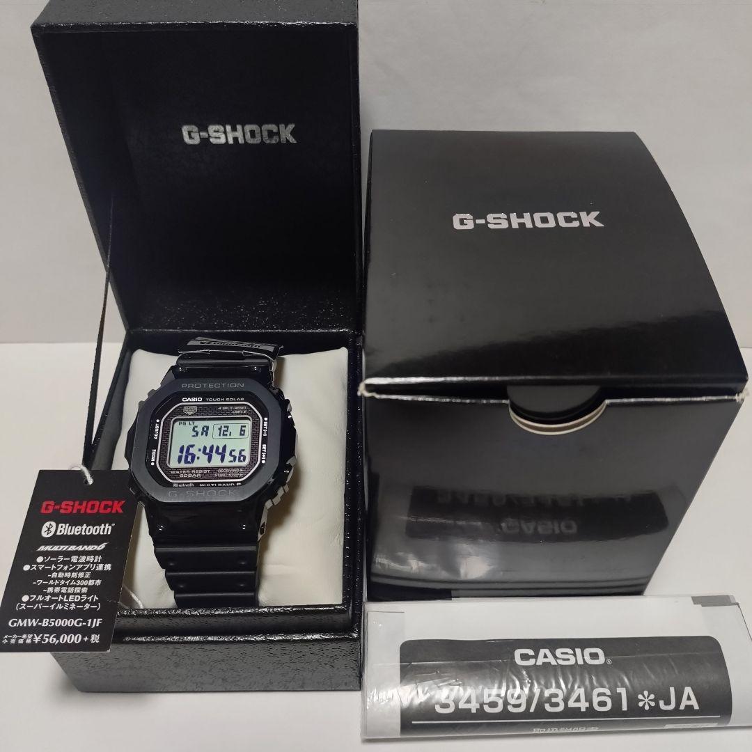 【希少品】CASIO G−SHOCK GMW−B5000G−1JF 極美品