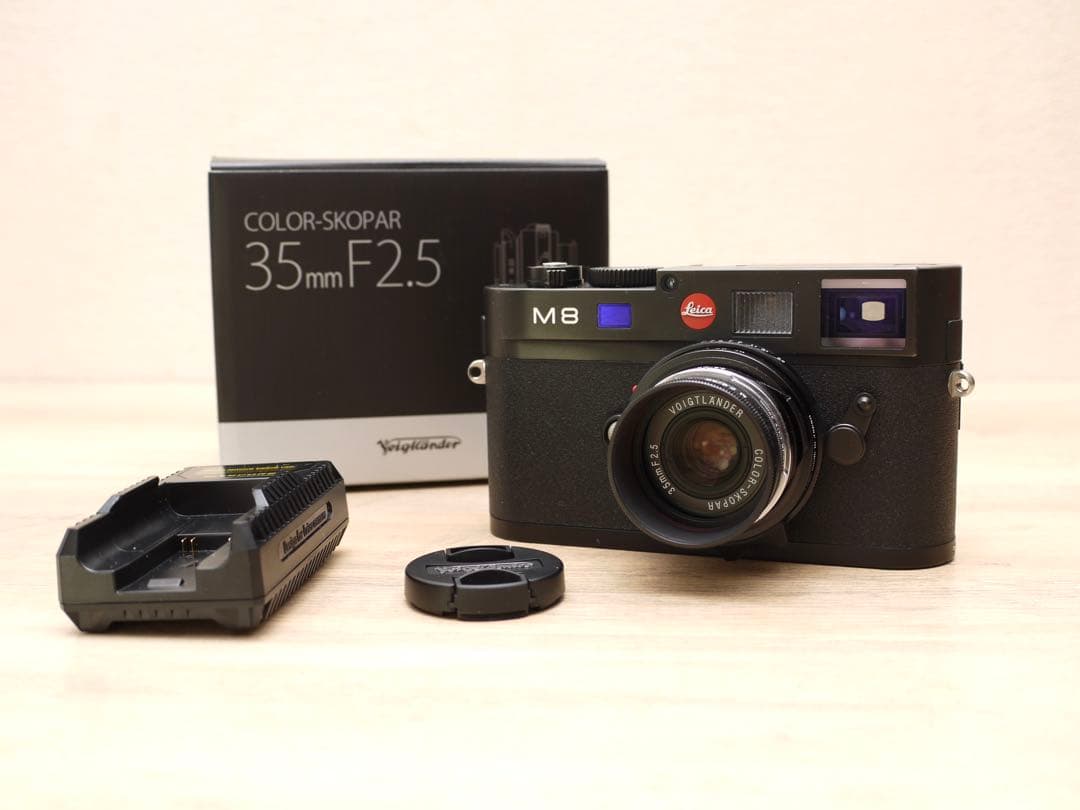 Leica M8 ブラック Voigtländer 35mm f/2.5