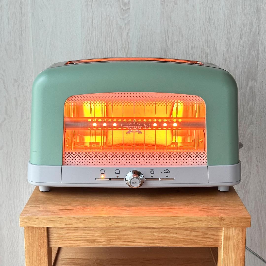 アラジン　グラファイト　ポップアップトースター　AEP-G12A(G)　グリーン