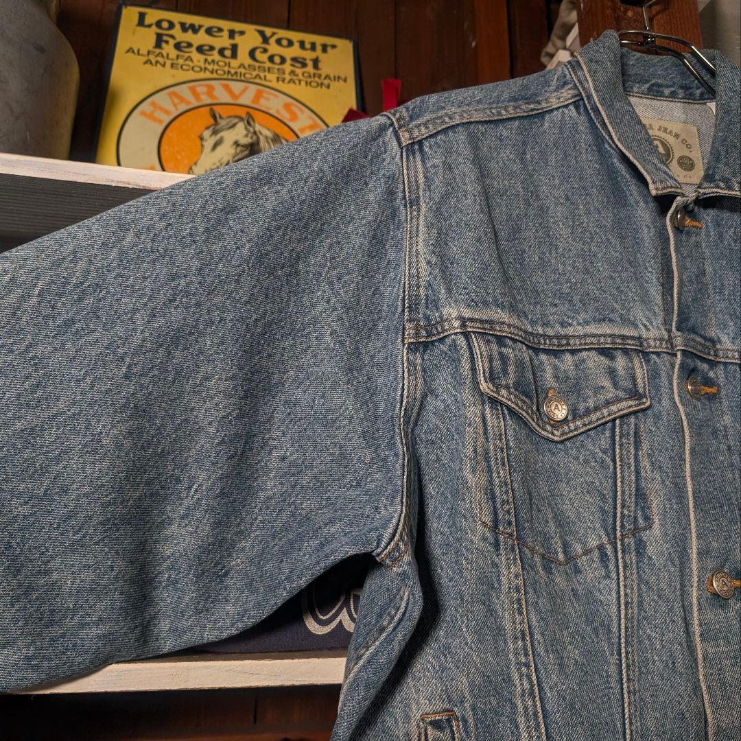 【トニー様】ビンテージ　デニムジャケット　色落ち　常田大輝　ボックスシルエット