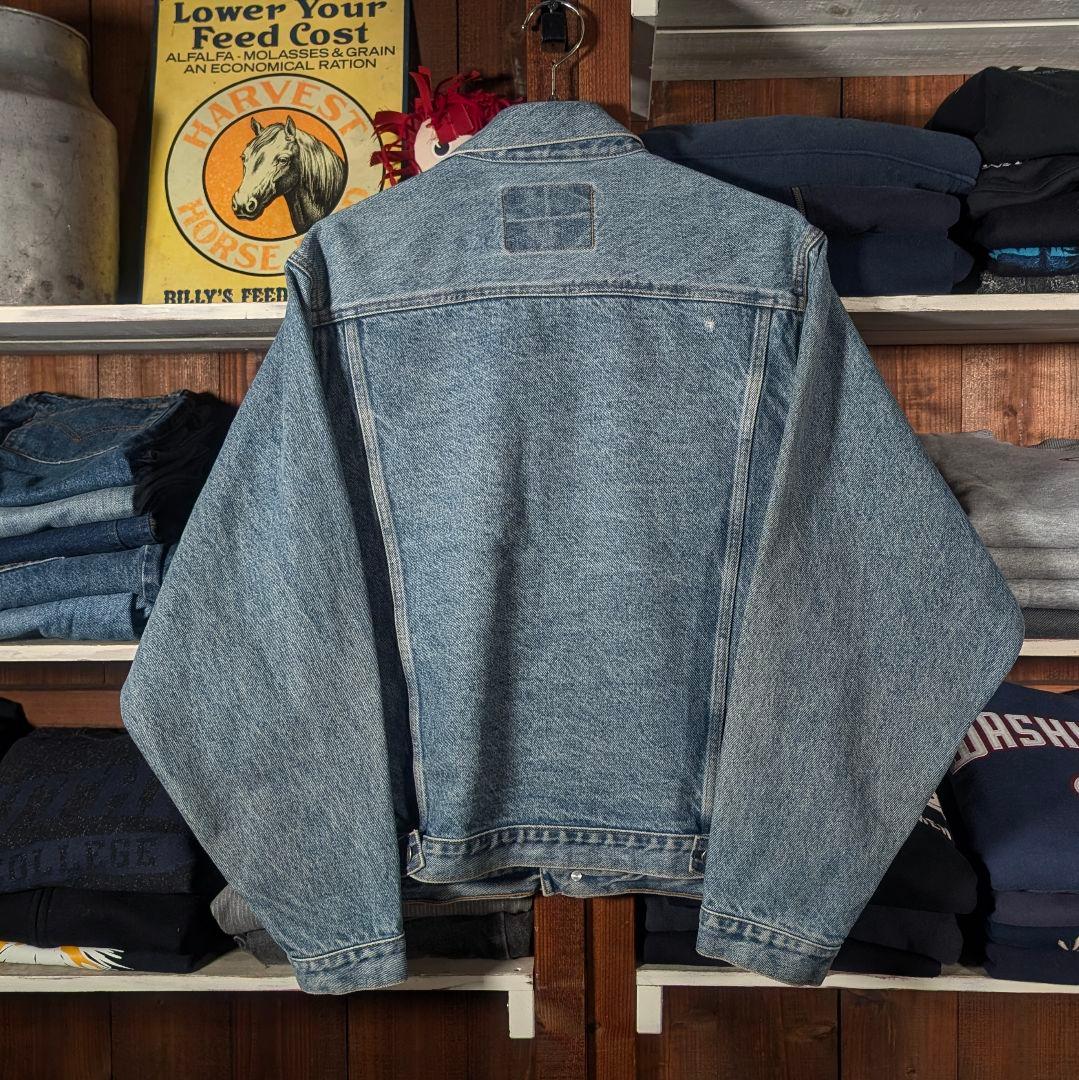 【トニー様】ビンテージ　デニムジャケット　色落ち　常田大輝　ボックスシルエット