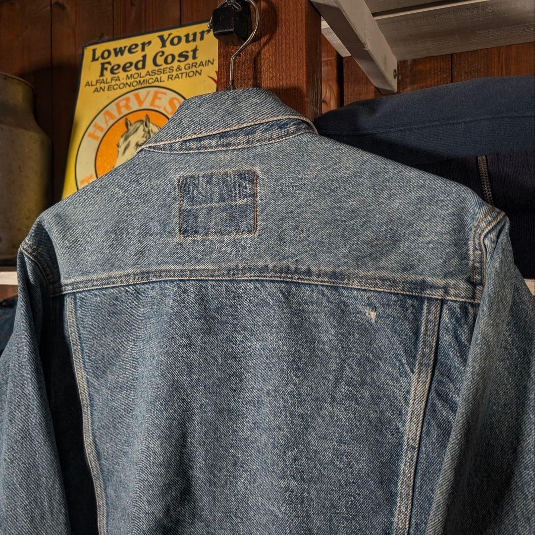 【トニー様】ビンテージ　デニムジャケット　色落ち　常田大輝　ボックスシルエット