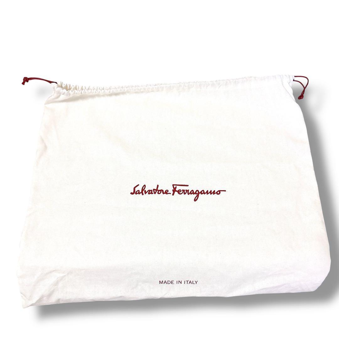 極美品 フェラガモ ハンドバッグ スタジオボックスバッグ カゴバッグ ガンチーニ