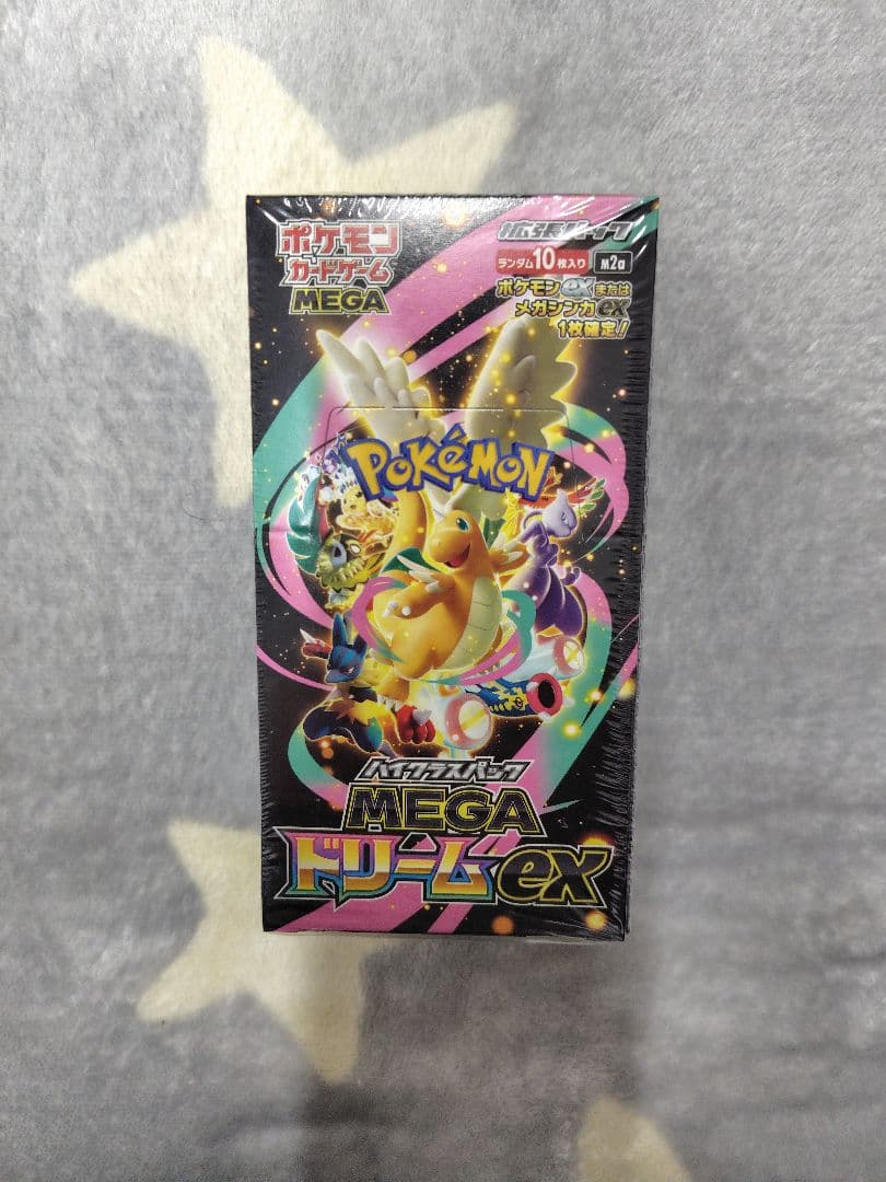 ポケモンカードゲーム MEGAドリームex 1BOX　新品未開封品シュリンク付き