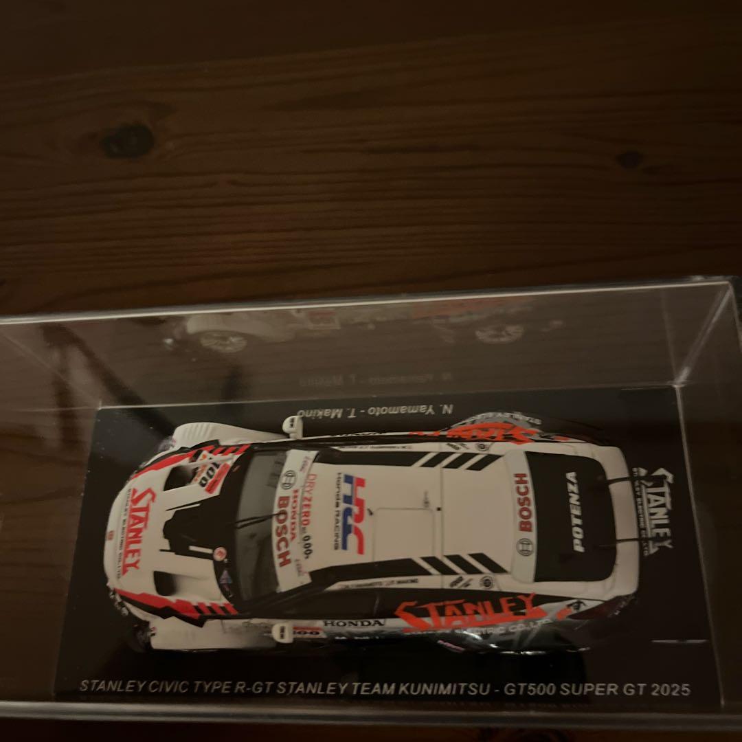 ミニカー STANLEY CIVIC TYPE R GT SUPER GT 2025
