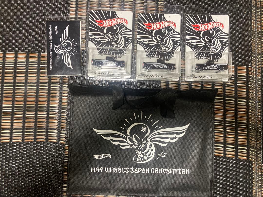 2024 ホットウィールジャパン コンベンション 限定ミニカー 3台 エコバッグ