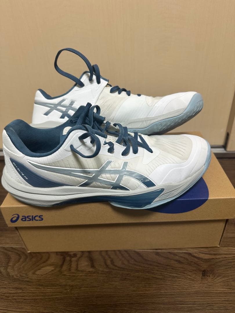 アシックス　スカイエリートff3 27.0cm ホワイト／ドルフィングレー