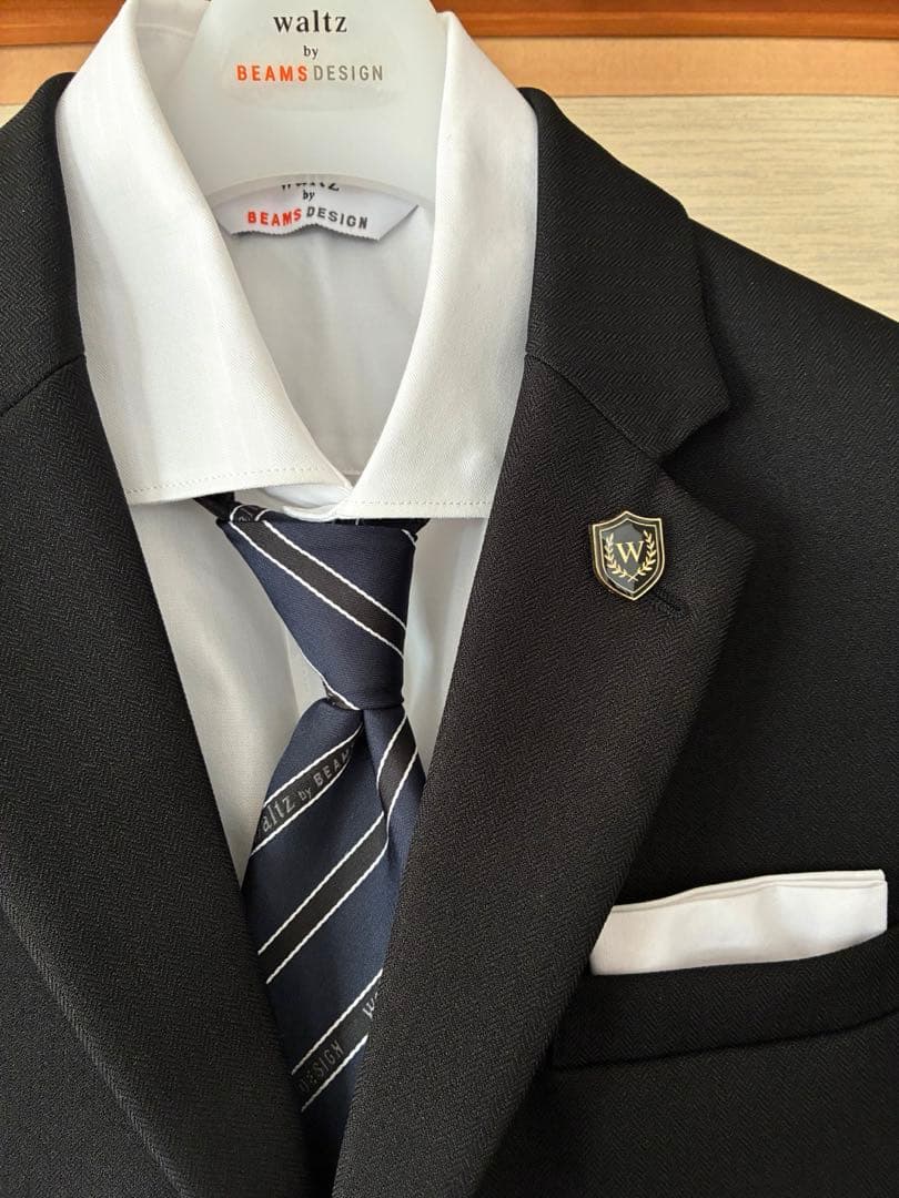 Waltz by BEAMS DESIGN ブラック フォーマルスーツ 160