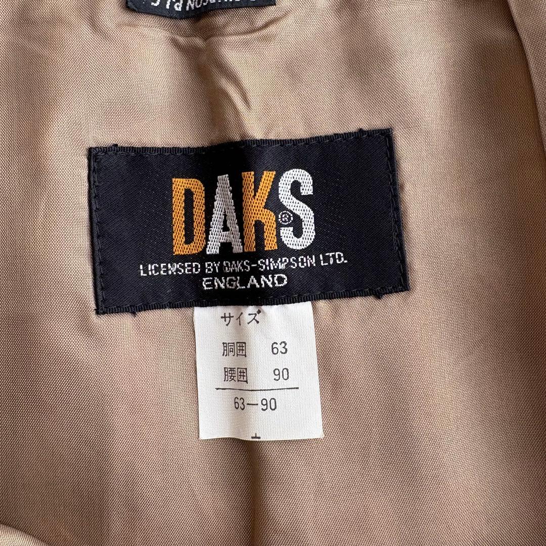 DAKS ダックス 3ピース スカートスーツ ウール セットアップ 9