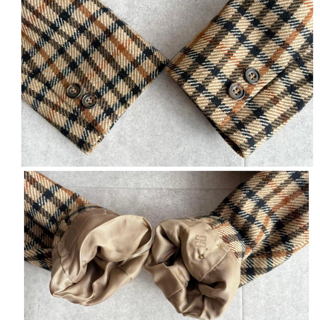 DAKS ダックス 3ピース スカートスーツ ウール セットアップ 9