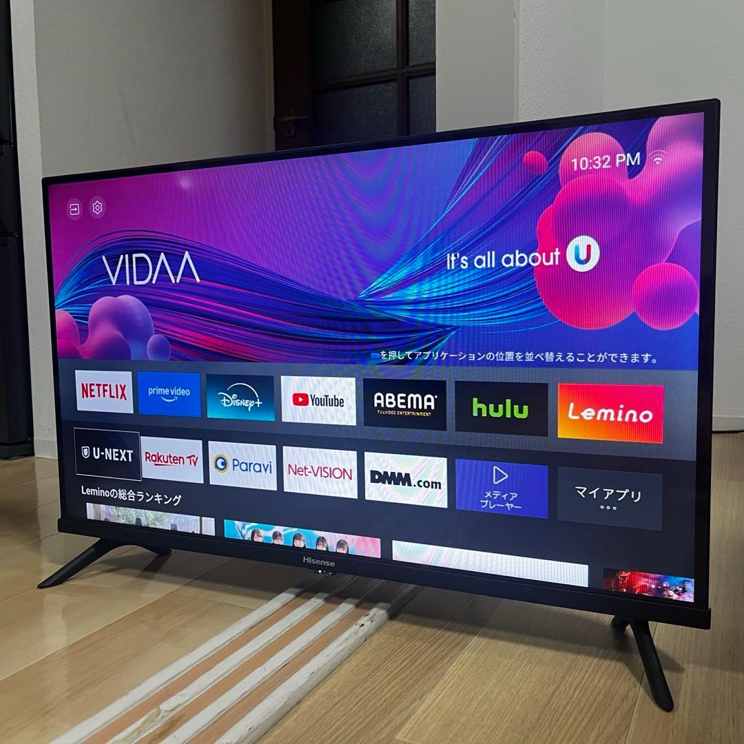 Hisense 液晶テレビ 32A40H 32V型 2022年製 家電 G066