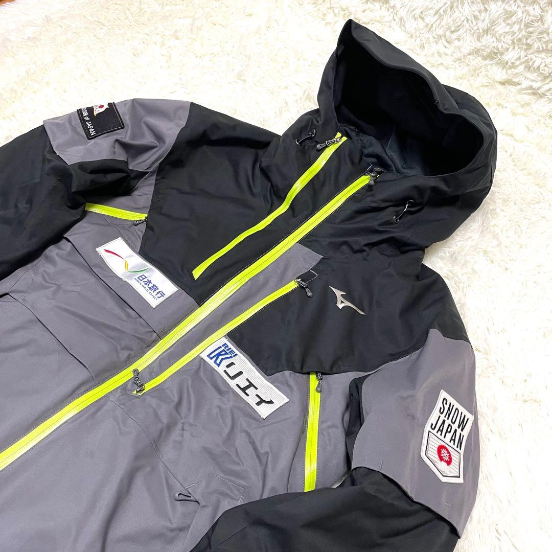 【美品・希少】 ミズノ スキーウェア 上下セット M/L-75 SAJ技術員用