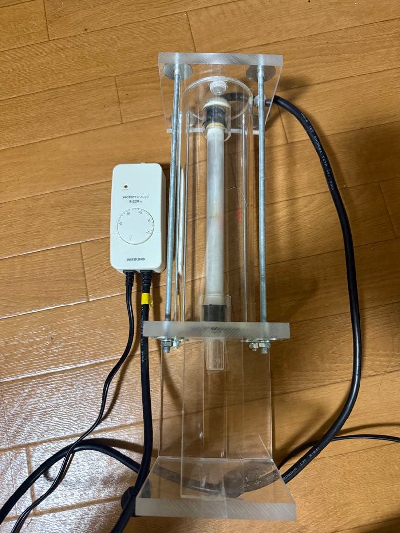 アクリル　インラインヒーター　NISSO R-220W ヒーター