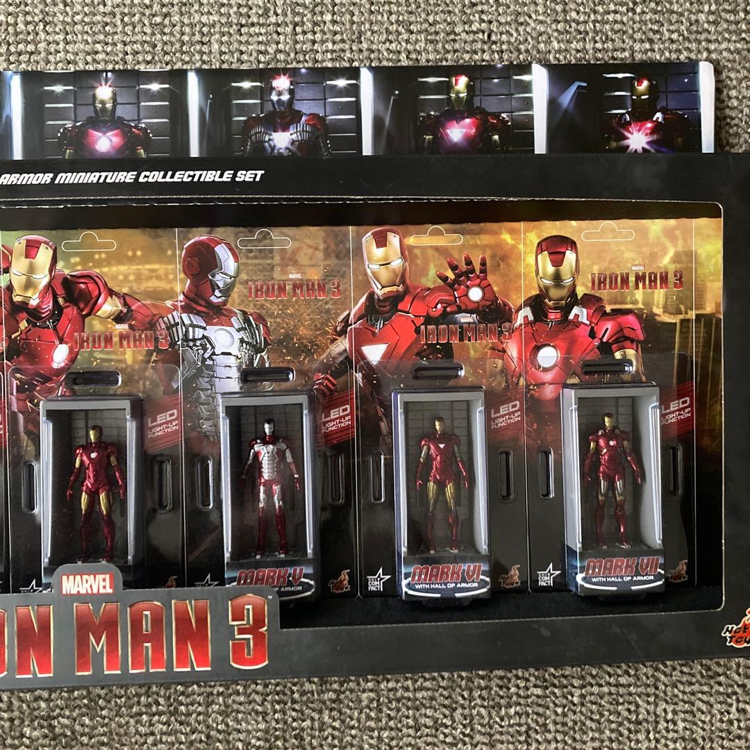 ホットトイズ　アイアンマン３　ホールオブアーマーセット