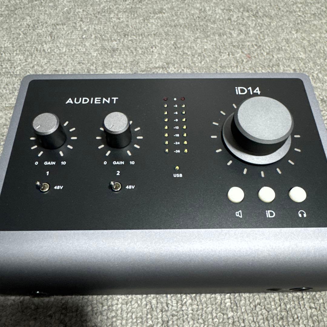 AUDIENT iD14 オーディオインターフェイス 本体