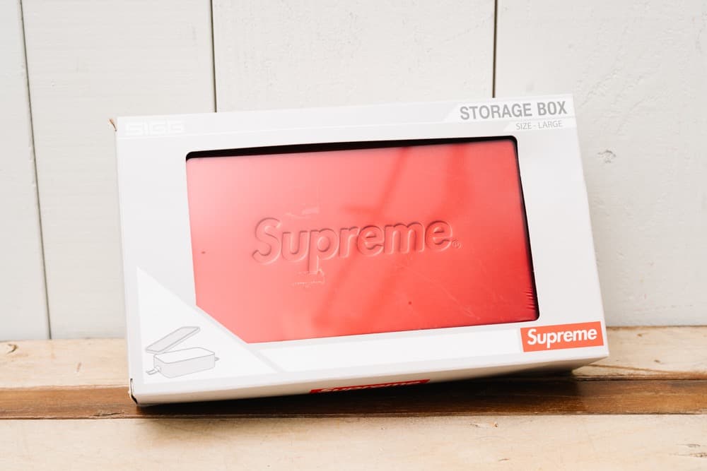 Supreme シュプリーム SIGG ストレージボックス LARGE ラージ