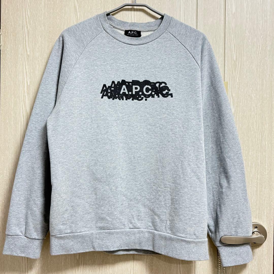 A.P.C. グレー トレーナー