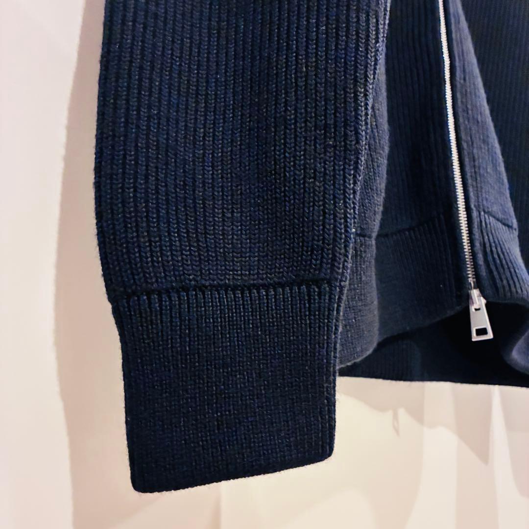 ZARA origins ブリオッシュステッチカーディガ Lドライバーズニット