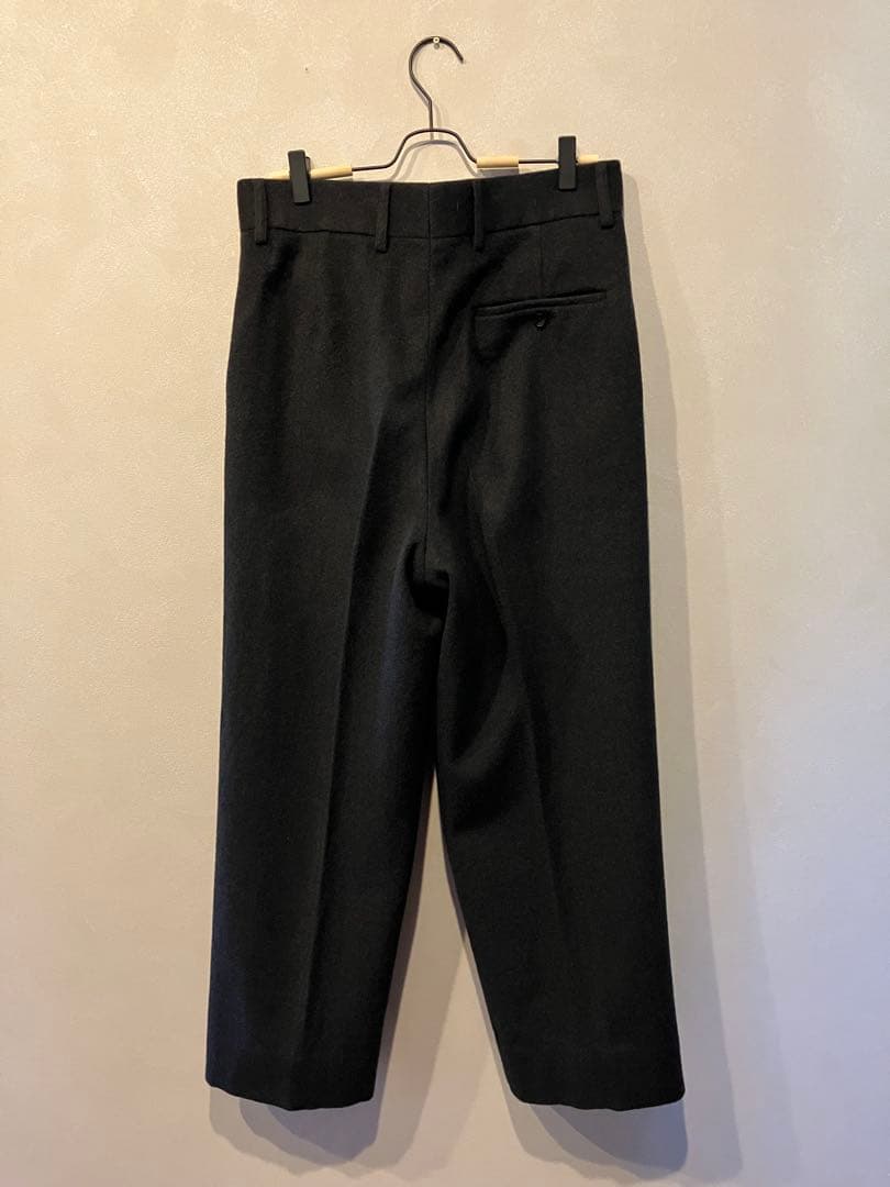 H BEAUTY&YOUTH定価4万23AWウールフラノスラックス