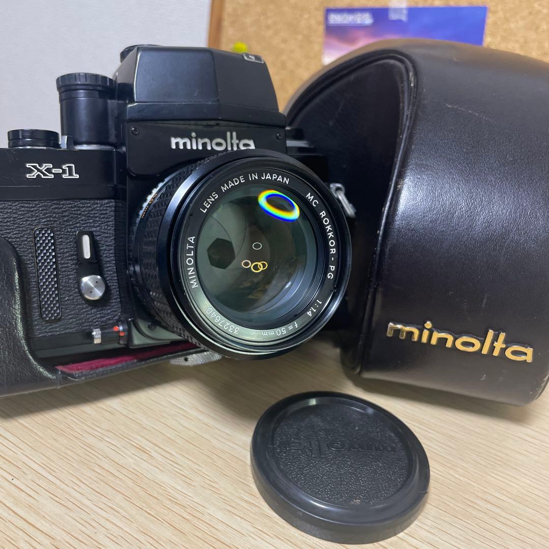 Minolta X-1 一眼レフカメラ 50mm f1.4