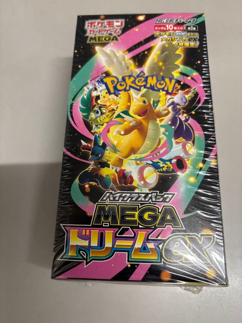 (シュリンク付き)1boxポケモンカードゲーム MEGA ドリームEX