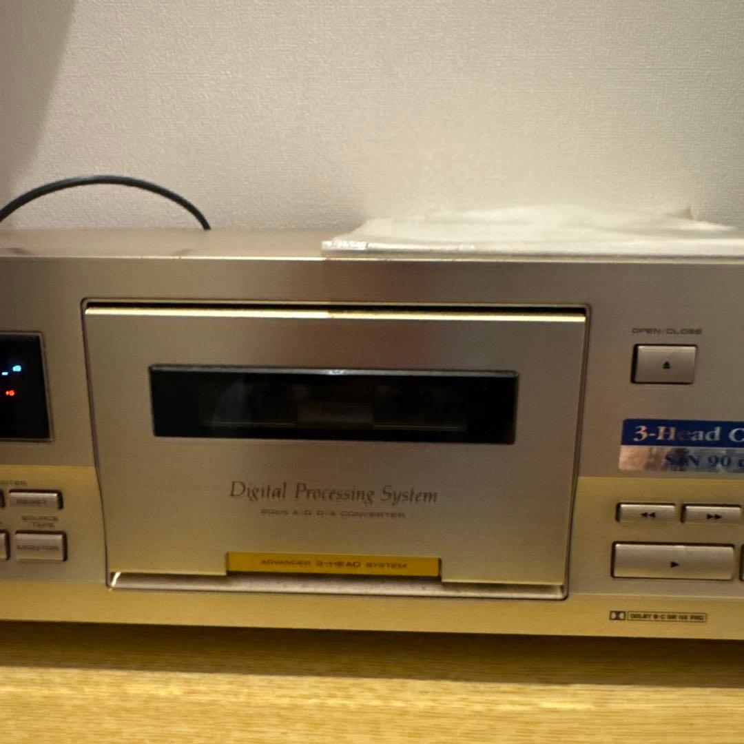 【動作品】Pioneer T-D7 パイオニア カセットデッキ リモコン付き
