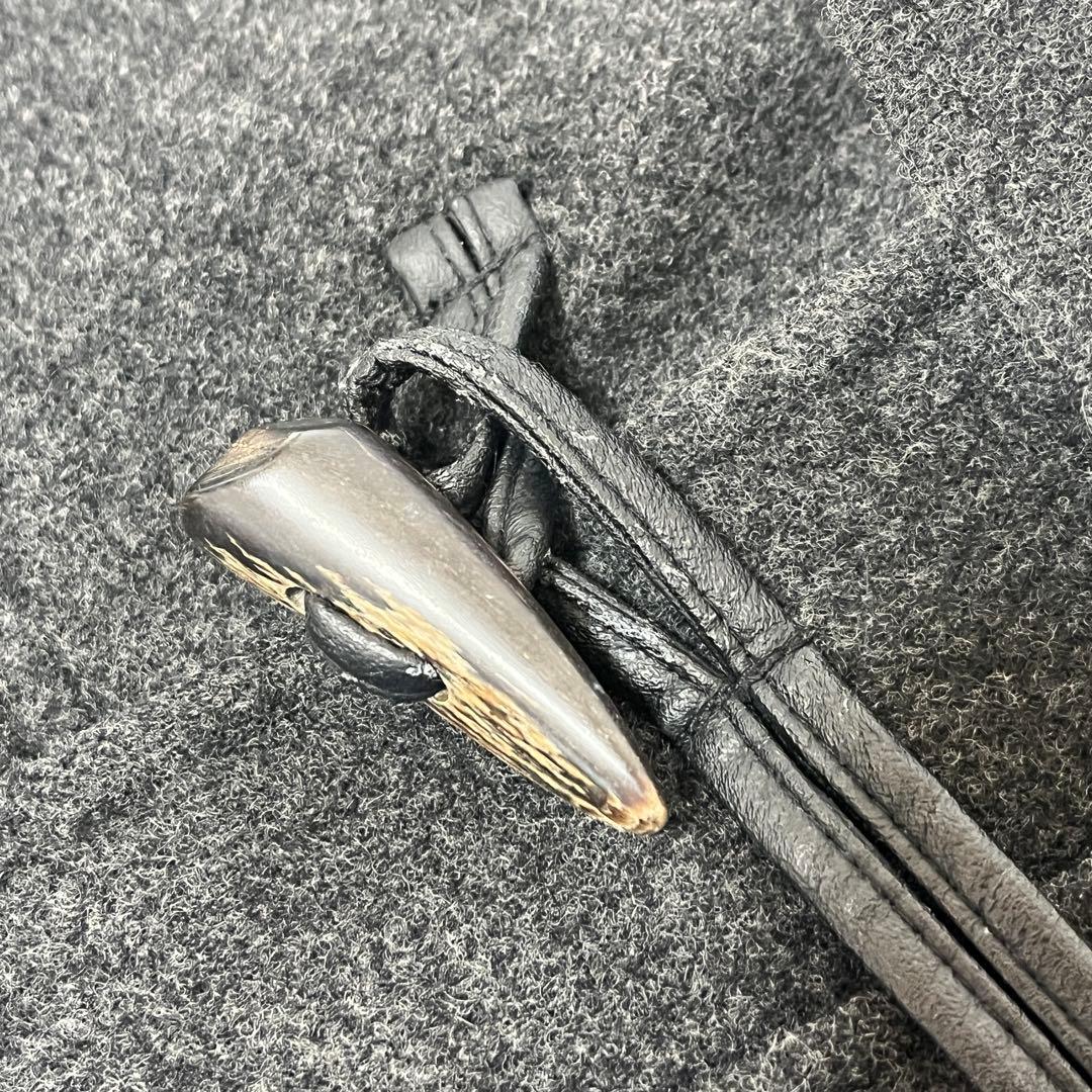 美品　バーバリーブラックレーベル　ダッフルコート　ノバチェック　ベルト　L