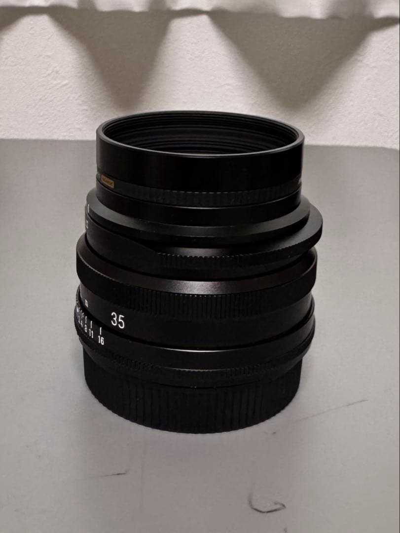 NOKTON 35mm F1.2 フォクトレンダー xマウント フィルター付き