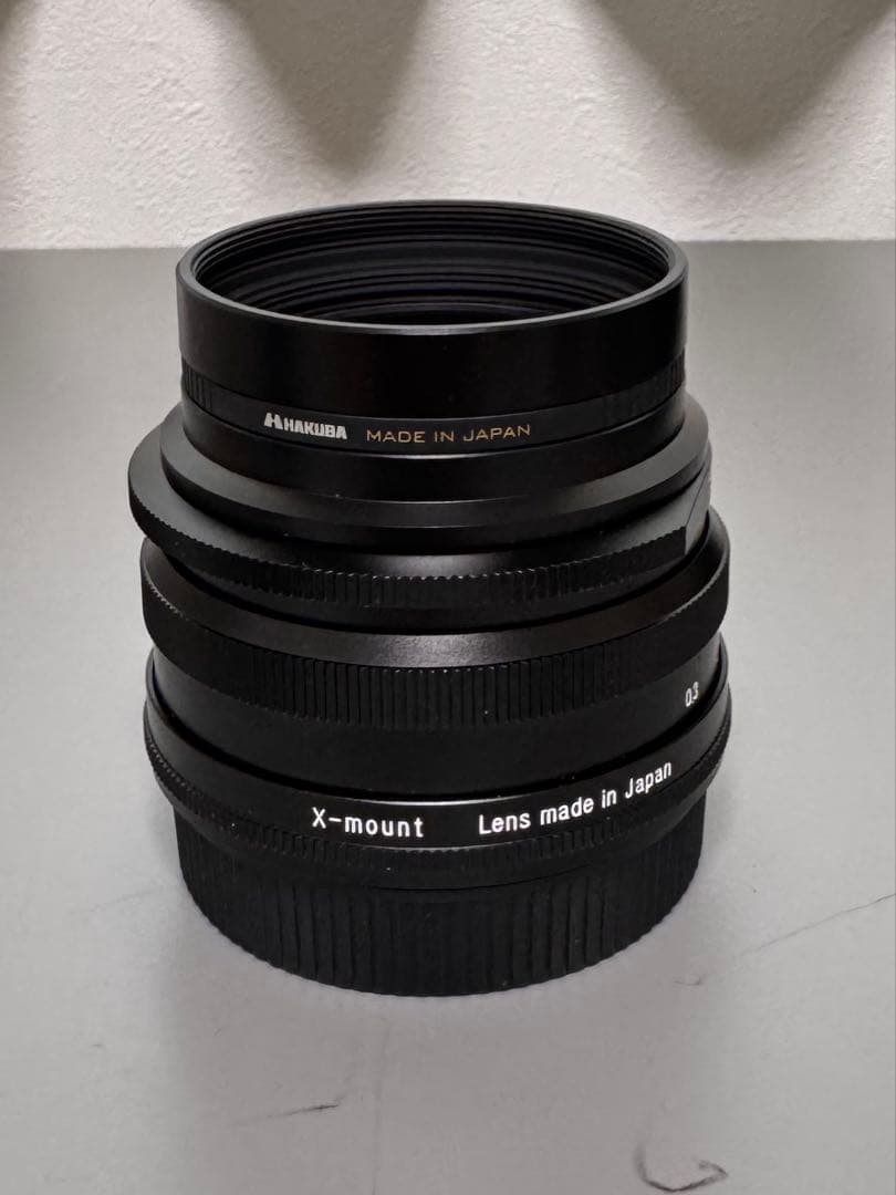 NOKTON 35mm F1.2 フォクトレンダー xマウント フィルター付き