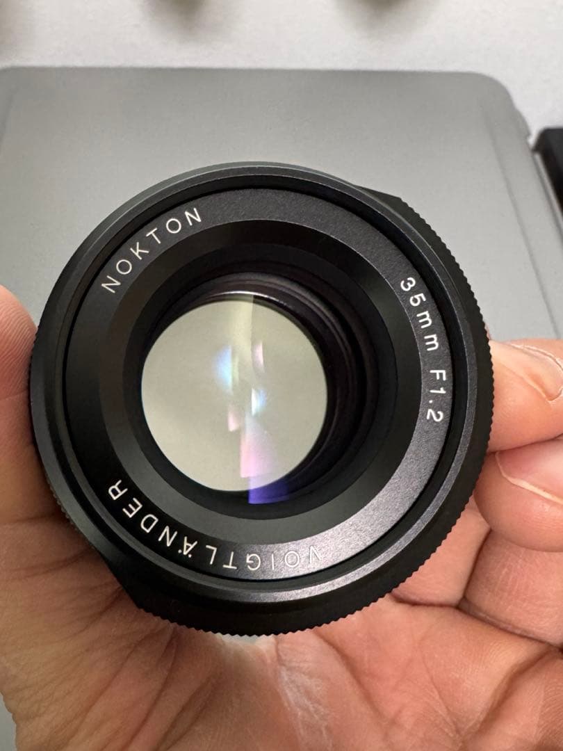 NOKTON 35mm F1.2 フォクトレンダー xマウント フィルター付き