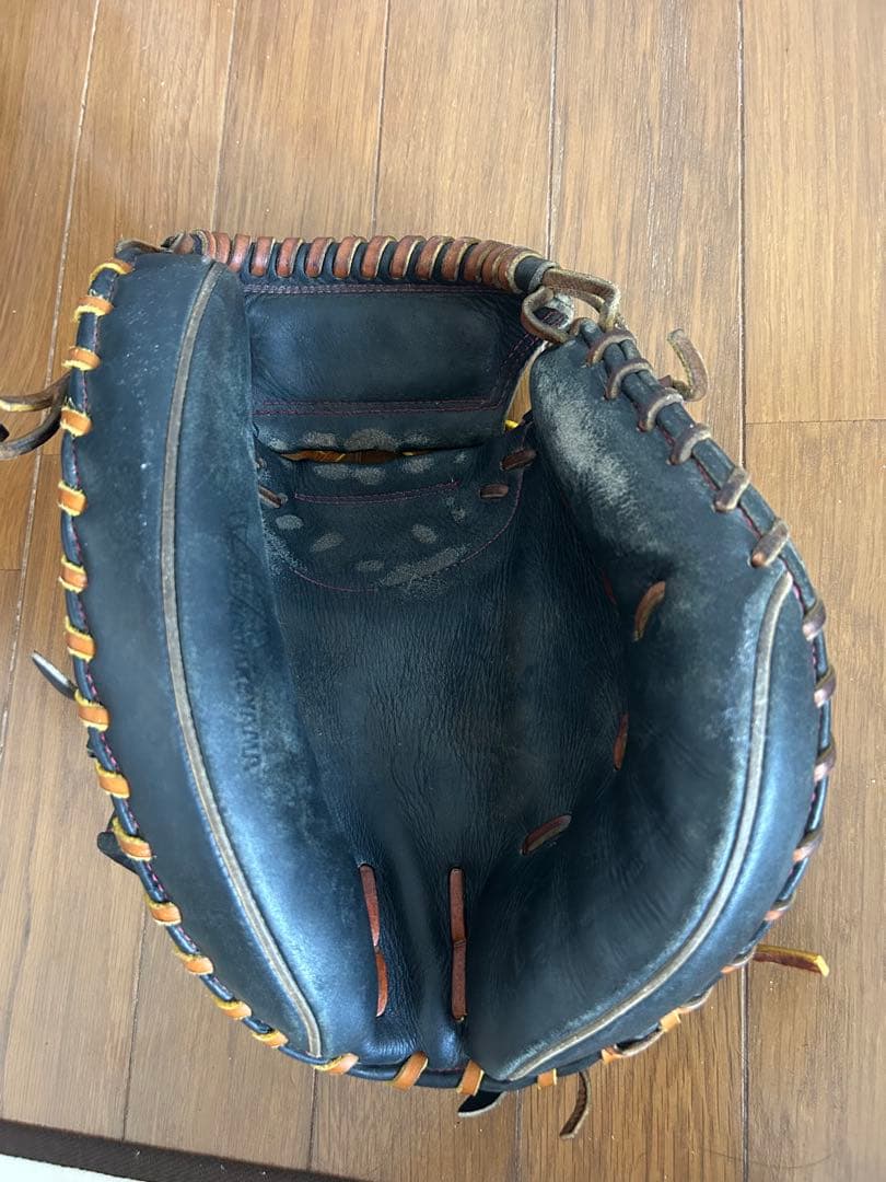 ハタケヤマ硬式野球用グローブ 黒