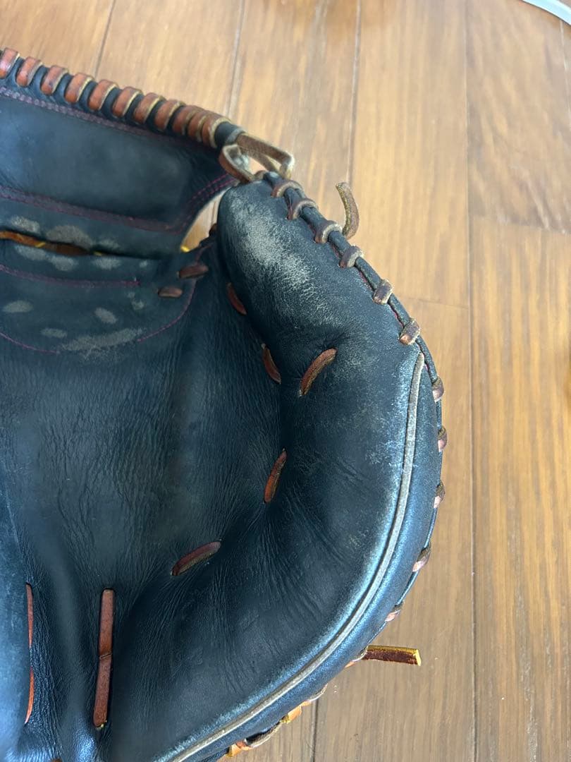 ハタケヤマ硬式野球用グローブ 黒