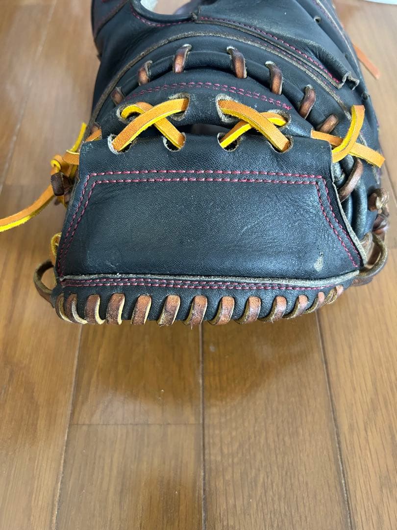 ハタケヤマ硬式野球用グローブ 黒