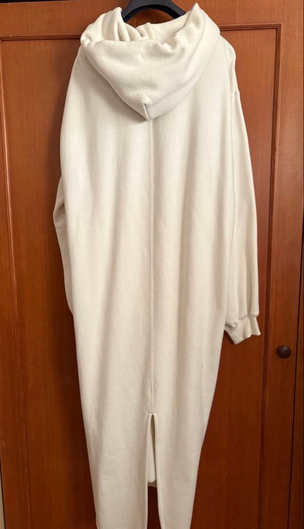 断捨離美さま専用Americanaオフホワイトフード付きロングパーカー美品