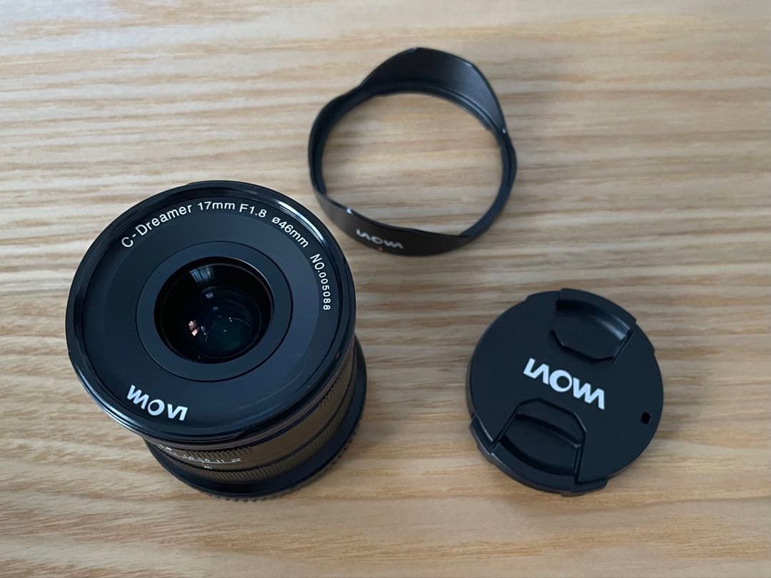 Laowa 17mm F1.8 レンズ　MFT