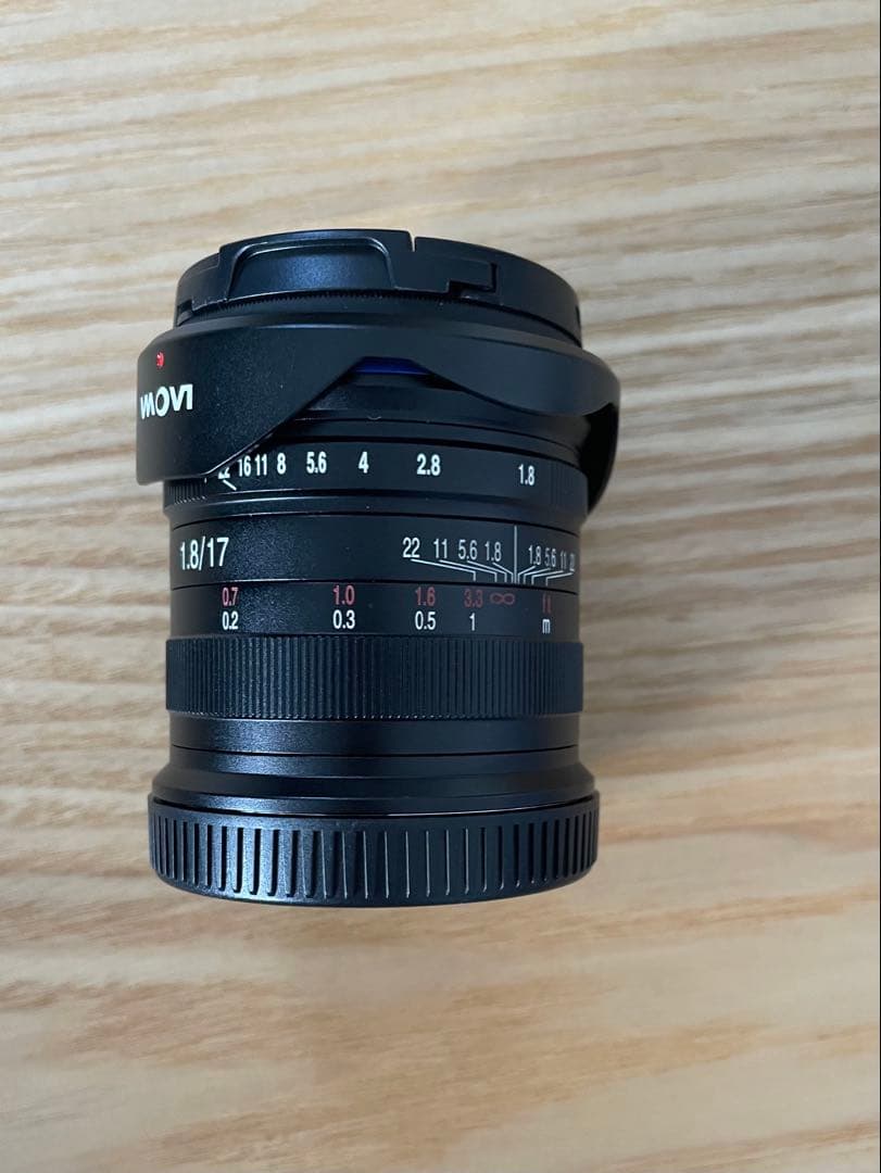 Laowa 17mm F1.8 レンズ　MFT