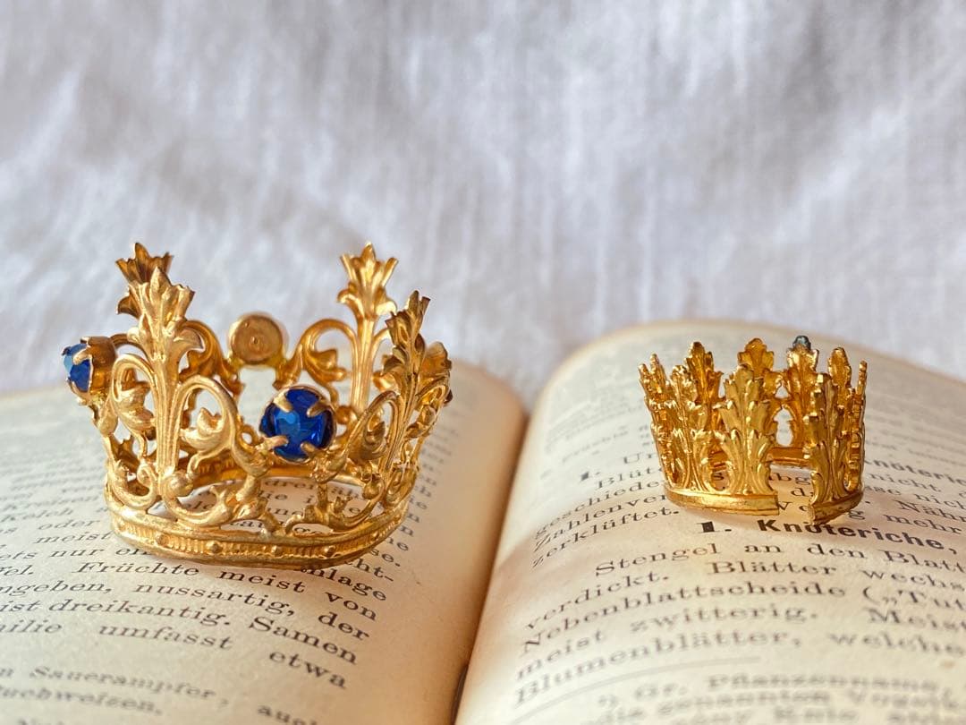 アンティーク　ビンテージ　ミニ王冠　セット