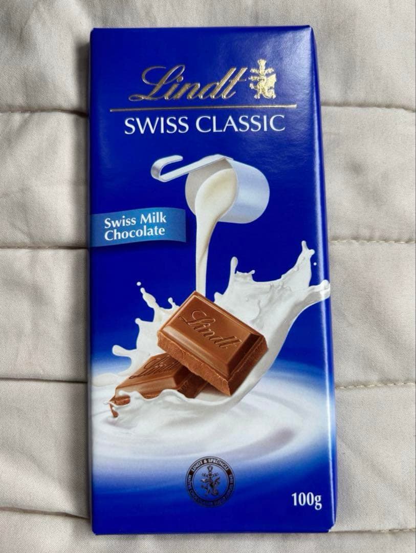 みけち　リンツ　チョコレート　ミルク　100g×30枚　Lindt スイス