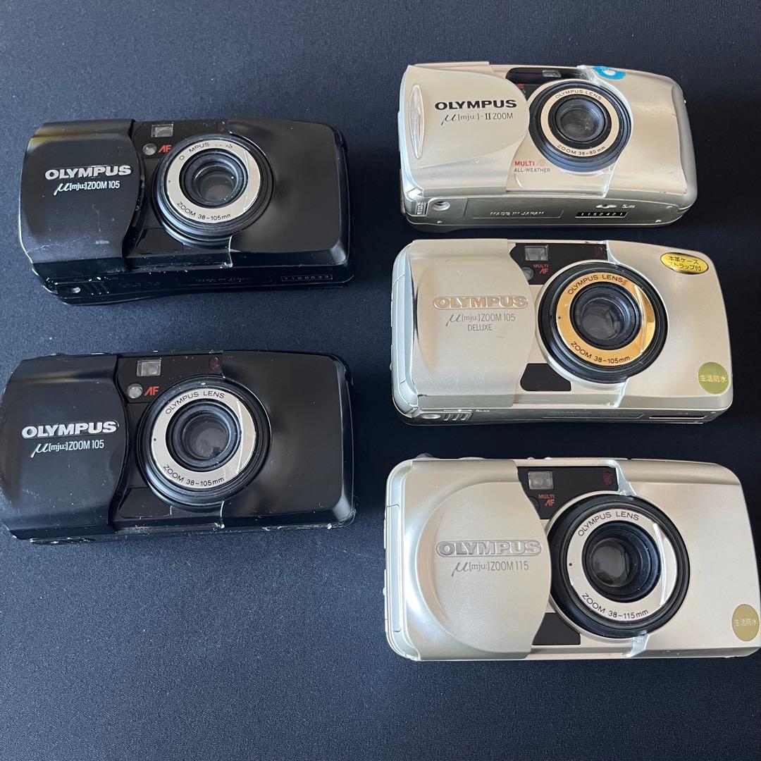 【ジャンク】OLYMPUS mju オリンパス ミュー フィルムカメラ