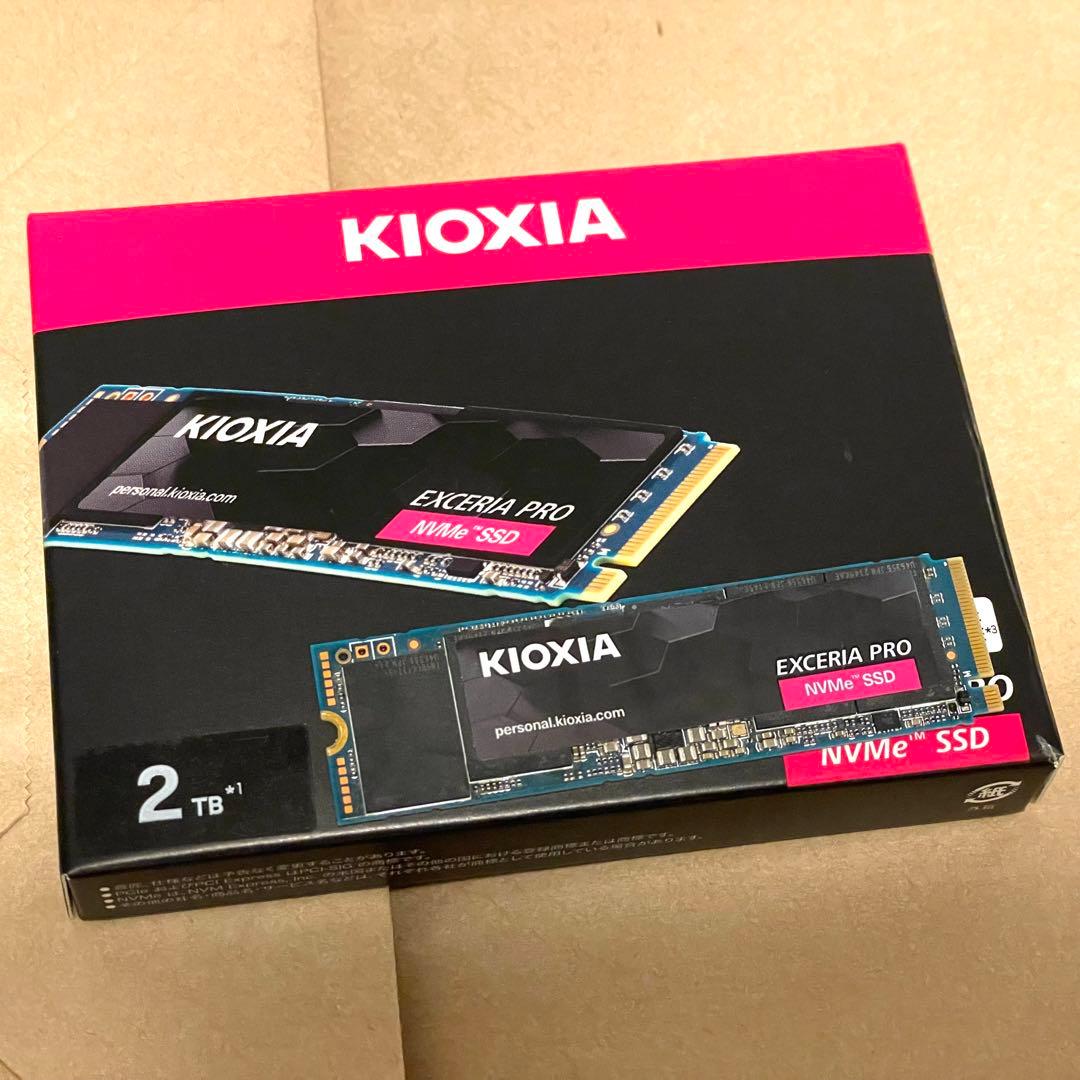 【M.2 SSD 2TB】KIOXIA EXCERIA PRO 2TB