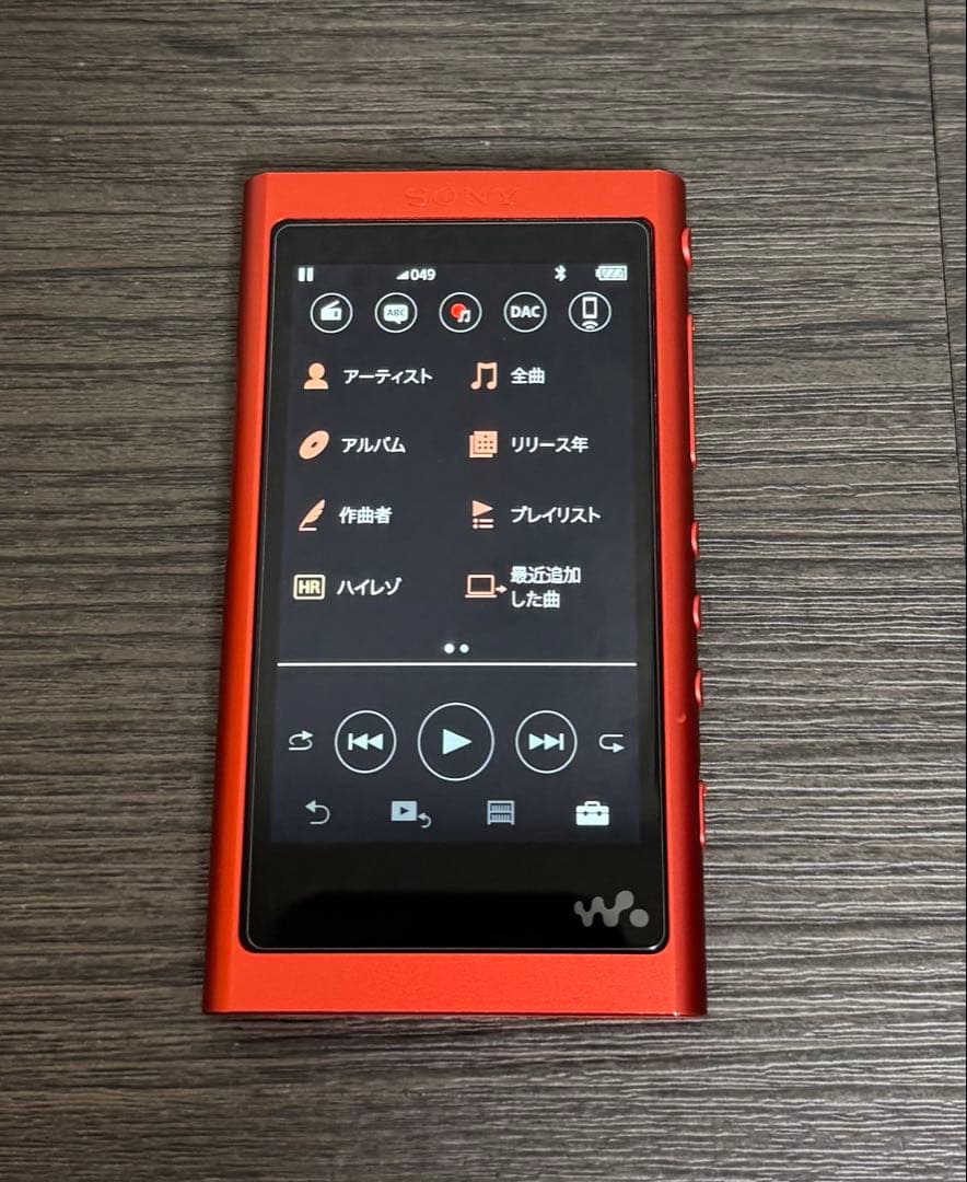 SONY ウォークマン NW-A56 32GB レッド